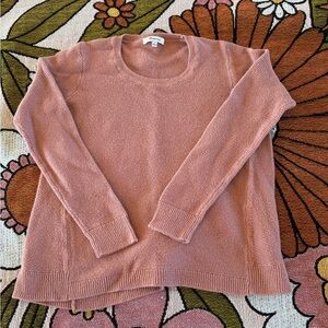 Madewell Pink Sweater Small